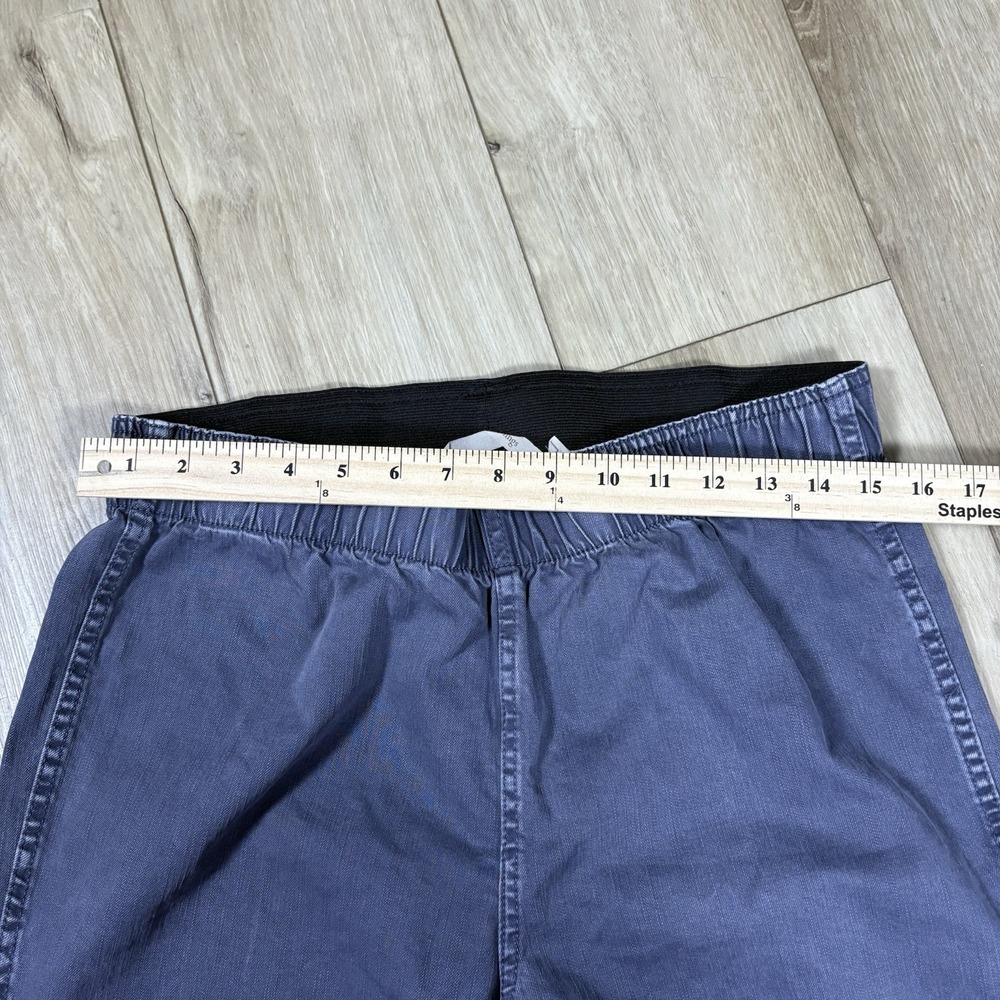 Soft Surroundings Jeans Womens Large L Gray The Ultimate Denim Pull On Bootleg - Picture 5 of 8